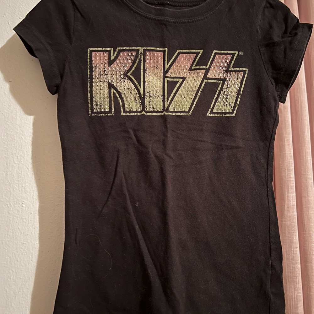 Vintage Kiss Rock Band T-Shirt // Merch Shirt / Kids XS 4/5